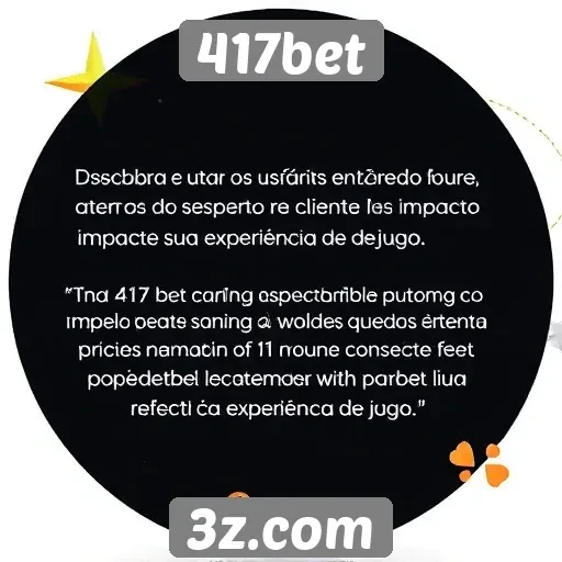Feedback de usuários sobre o atendimento ao cliente 417bet