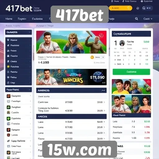 análise da interface do usuário no 417bet