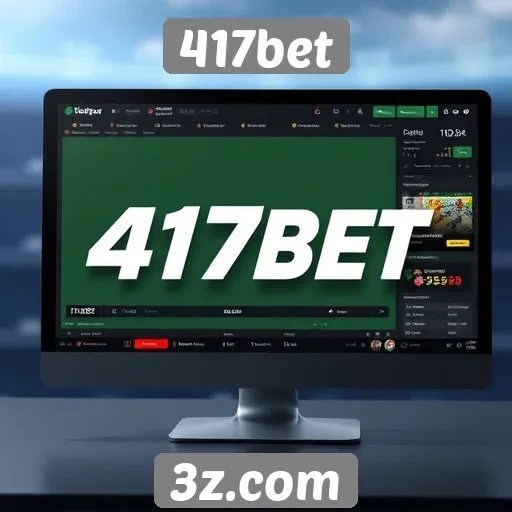 Interface do usuário e experiência no 417bet